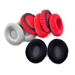 Coussinets d'oreille durables améliorés coussinets pour casque oreillettes en velours