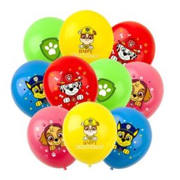 Ballon de dessin animé Paw Patrol pour enfants fête d'anniversaire et de Noël ornements de Gand