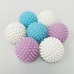 Boule à illant Magique en PVC Solide et Réutilisable pour Machine à Laver Adoucisseur de