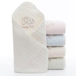 Couverture en mousseline de coton pour bébé enveloppe respirante pour nouveau-né sac de nuit à