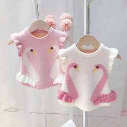 VIDMID-Gilet à col rond pour petite fille pull pour enfant nouvelle collection printemps et