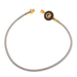 Adaptateur de Propane métallique tressé de 23 pouces convertisseur de tuyau Camping jardin