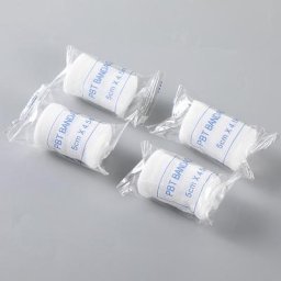 Bandage élastique en coton PBT pour soins médicaux kit de premiers soins respirant et respectueux