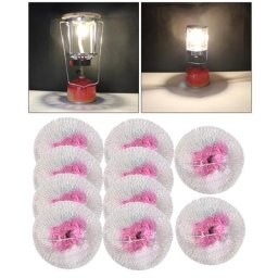 Manteaux de Lanterne à Gaz en Maille de Gaze Sûre Couvercle de Lampe à Kérosène d'Extérieur 10