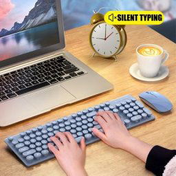 Ensemble clavier et souris Bluetooth sans fil aste connexion mode touristes ergonomique faible