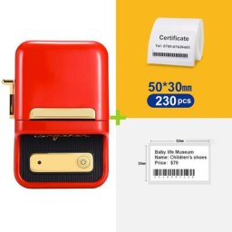 Niimbot – imprimante d'étiquettes sans fil B21 Bluetooth impression thermique Portable de poche
