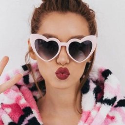 Lunettes de soleil œil de chat vintage pour femmes lunettes de soleil à grand cadre miroir de
