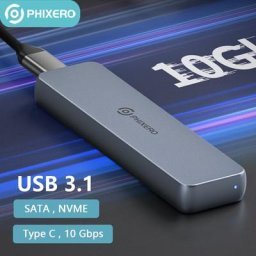 Boîtier SSD USB Type C, disque dur externe, clé M.2 NGFF NVcloser