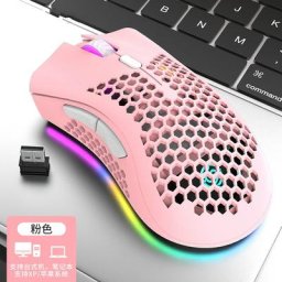 Viper – souris de jeu sans fil bm600 2.4G 3200dpi éclairage RGB pour ordinateur de bureau PC