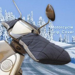 Gants de guidon de moto coupe-vent imperméable chaud poignée couvre-mains protection