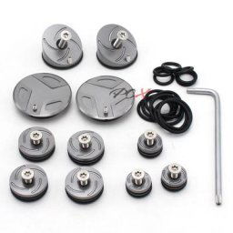Couvercle de trou de cadre de moto capuchons de bouchon décor pour BMW R sous GS R 1200 GS Runow