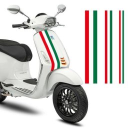 Autocollant de moulage avant de moto autocollant Italie Piaggio Ected PA LXV GTS 150 250 300 Super