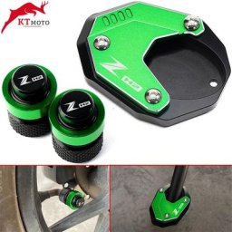 Bouchons d'air d'extension et de assujetd'opathie pour support latéral CNC accessoires de moto pour