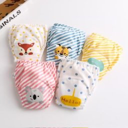 Pantalon d'Entraînement Imperméable en Coton pour Bébé Couche-Culotte Lavable Sous-Vêtements