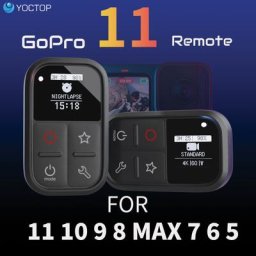 Caméra d'action étanche avec écran OLED télécommande pour GoPro 11 10 9 8 Max 7B 6 5