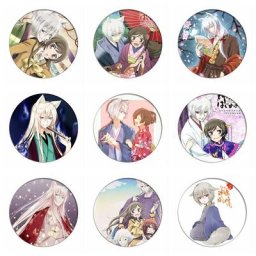 Badge Cosplay de dessin animé Kamisama Love momosono Nanami broches de Collection pour sacs à dos