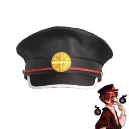 Chapeaux HanCabo Kun liés aux toilettes pour adultes olympiques de cosplay anime casquette noire