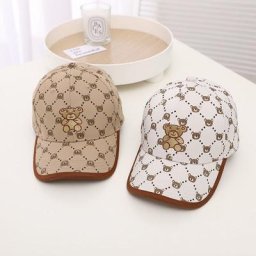 Casquette de baseball ours mignon pour enfants protection solaire en maille pour garçons et filles