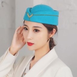 MXMB-Chapeau d'hôtesse de l'air pour femme béret d'hôtesse de l'air uniforme formel casquettes