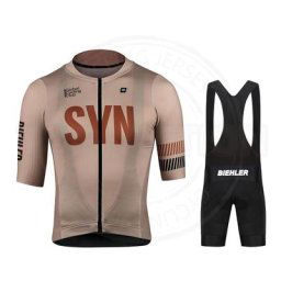 BIEHLER-Maillot de cyclisme à manches courtes pour hommes ensembles de vêtements de cyclisme SYN