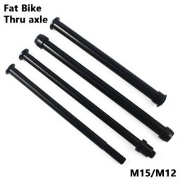 Brochettes d'axe de vélo Fatbike à dégagement rapide moyeux de Tube avant et arrière M12 M15 P1.5