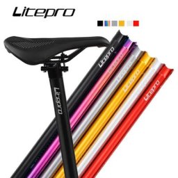 Litepro-Tige de dégager en alliage d'aluminium CNC pour vélo pliant tube de dégager ultraléger