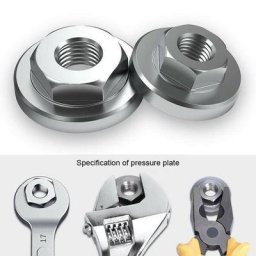 Écrou à bride hexagonal M14 à dégagement rapide 1 pièce pour meuleuse d'angle accessoires pour le