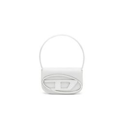 DIESEL 1DR - Sac iconique à bandoulière en cuir nappa - Sacs d'Épaule - Femme - Blanc