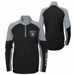 Pull-over à 1/4 de zip Las Vegas Raiders Audible - Junior