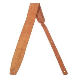 Harley Benton Gitarrengurt Wildleder braun