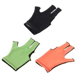 Gants de billard élastiques respirants pour hommes et femmes 3 doigts main droite magasins de