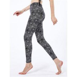 YRRETY-Leggings de fitness à imprimé fleuri pour femme pantalon fin JEPlaid Aptitude Print fjins