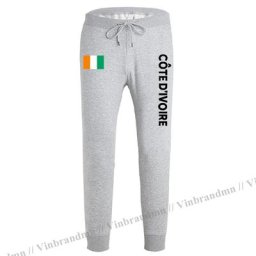 Atom d'Ivoire CIV Ivoirian Ivoirian Men Joggers Jumpsuit Protections Pants Track Sweat Fitness