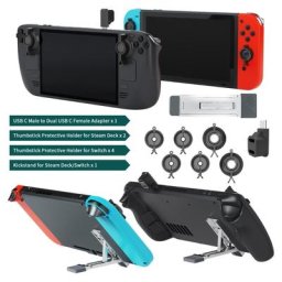 Housse de protection en TPU 53CC avec béquille accessoires de Base pour pont à vapeur antichoc