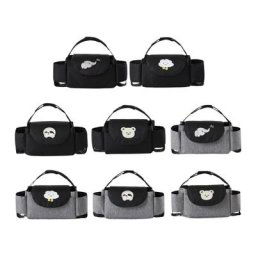 Sac à langer multi-motifs pour poussette de bébé organisateur de landau sac de rangement pour