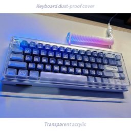 Juste anti-poussière en acrylique pour clavier étanche anti-marche housse de protection pour 60