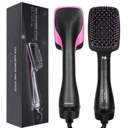 Sèche-cheveux et volumateur professionnels One Step pour femmes brosse à air chaud lissage