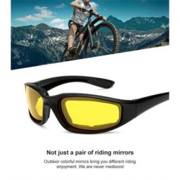 Lunettes de soleil pour hommes et femmes Anti-éblouissement coupe-vent à la mode de sécurité