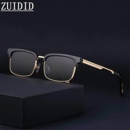 Lunettes de soleil carrées vintage pour hommes et femmes lunettes bloquant la lumière bleue