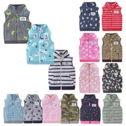 GlaSmile-Veste à Capuche pour Enfant Garçon et Fille de 1 à 3 Ans Gilet à une Couche Vêtements
