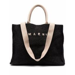 Marni Sac cabas à logo brodé