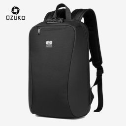 OZUKO – sac à dos antivol pour hommes étanche adapté pour ordinateur portable 15.6 pouces sac de