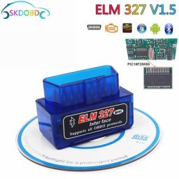 Mini EAU automatique Bluetooth ELM327 V1.5 OBDII testeur de voiture ELM 327 outil de diagnostic