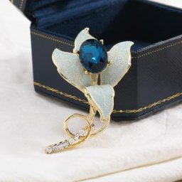 Mortelesela-Broche fleur en émail pour femme biscuits brillant épinglette accessoires de