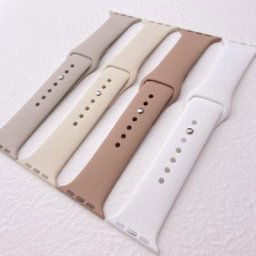 Bracelet en silicone pour Apple Watch Band Bracelet iWatch Series 8 7 SE 3 4 5 6 Ultra Band