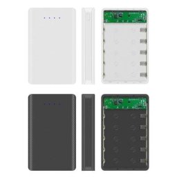 Boîtier d'alimentation plat en plastique pour tête de batterie boîtier externe coque de