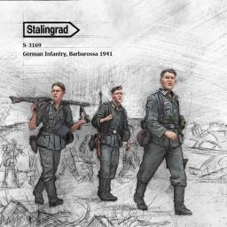 Figurine GK en résine 1/35 kit non assemblé et non peint
