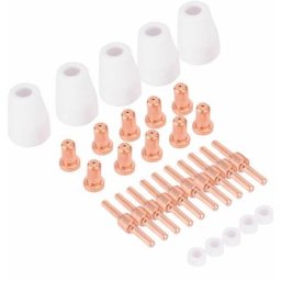 Tophomer - 30x Plasma Cutter Consumables Electrode Tip Kit pour Torch PT-31 LGK-40 CUT40