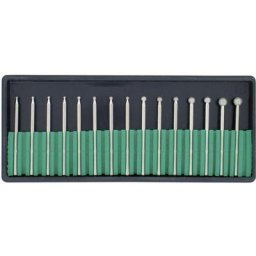 Set de 15 fraises diamantées rondes Rona 450903