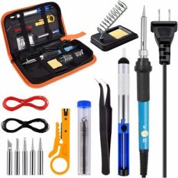 Fer a Souder Kit, SREMTCH 60W Kit de Soudage Électrique de Précision avec Interrupteur On/Off,